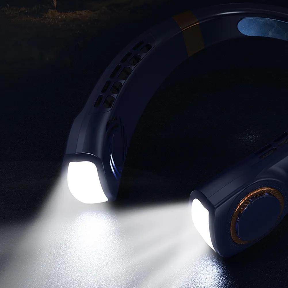 Mini ventilateur rechargeable de avec led